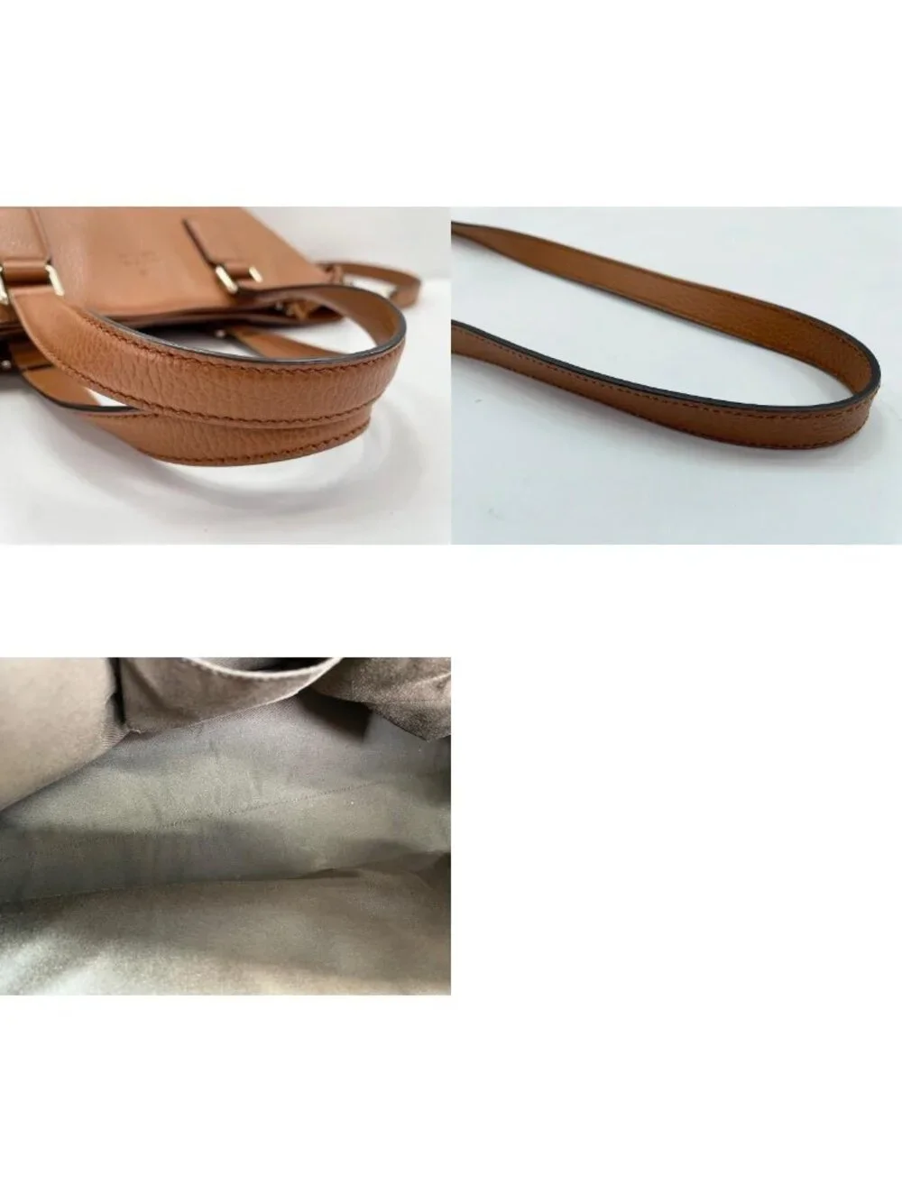 Gucci Tote Bag Bamboo Brown